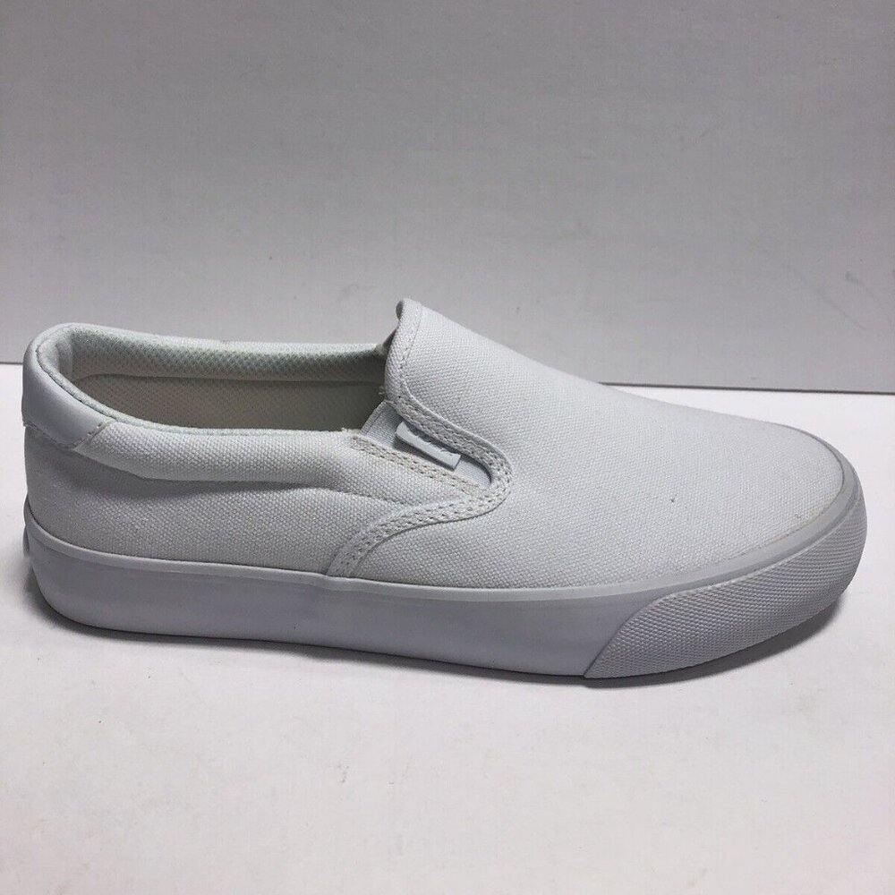 Lugz Men’s Bandit, White Slip-On Shoes, Size 7M